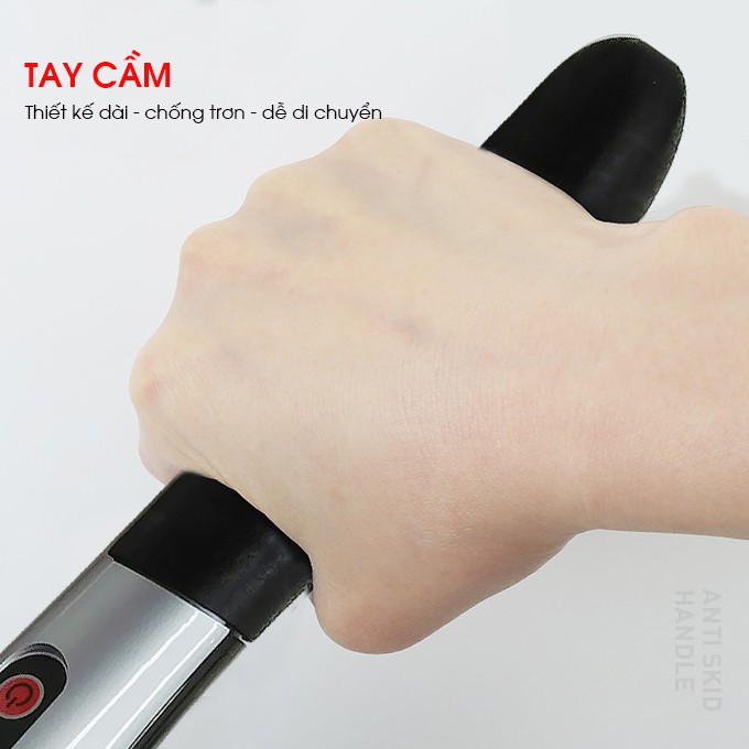Máy mát xa cầm tay có đèn hồng ngoại Fuki Japan FK-520E (Pin sạc)